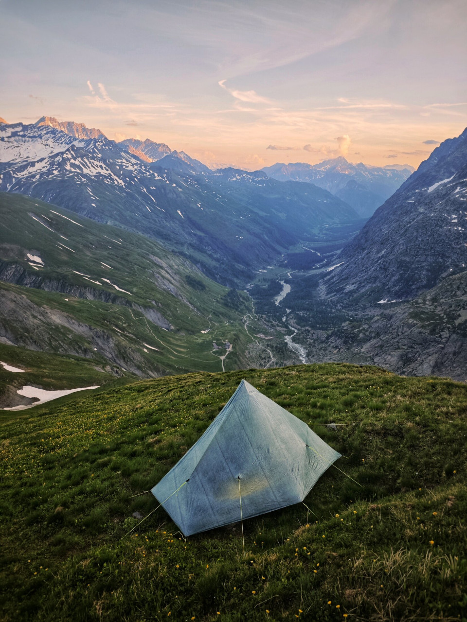 Tältning på Tour du Mont-Blanc: tält, camping och det de inte berättar