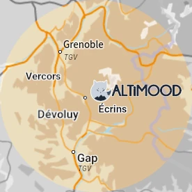 Karta Gap Grenoble Sydalperna