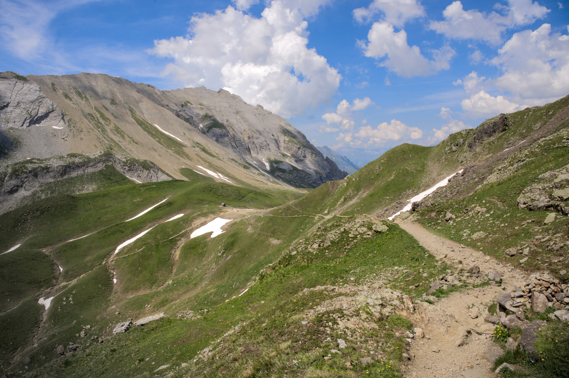 TMB Etapp 2: Col du Bonhomme från Les Contamines-Montjoie