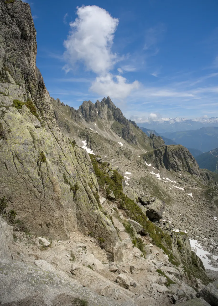 Fenêtre d'Arpette - East View