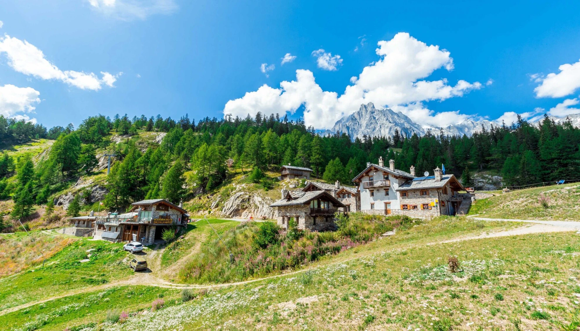 Gîte Le Randonneur du Mont Blanc vid Col Chécrouit