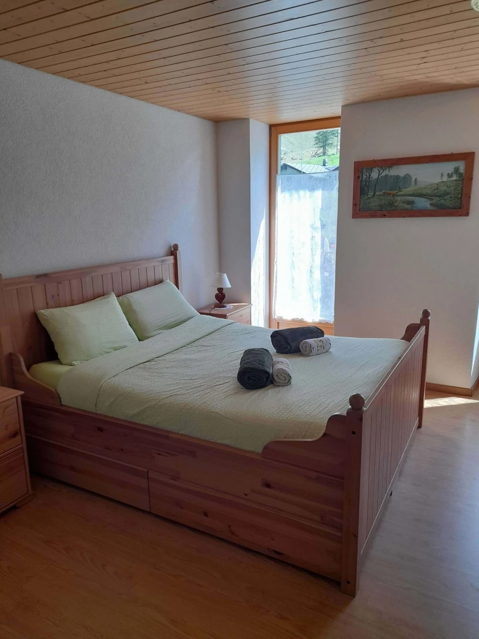 Hôtel du Col de Fenêtre i byn Ferret, Schweiz
