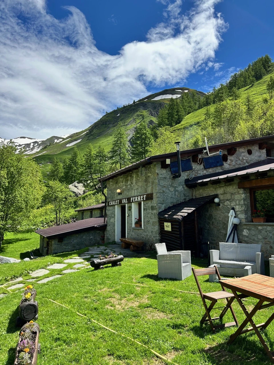 Hôtel Lavachey i italienska Val Ferret