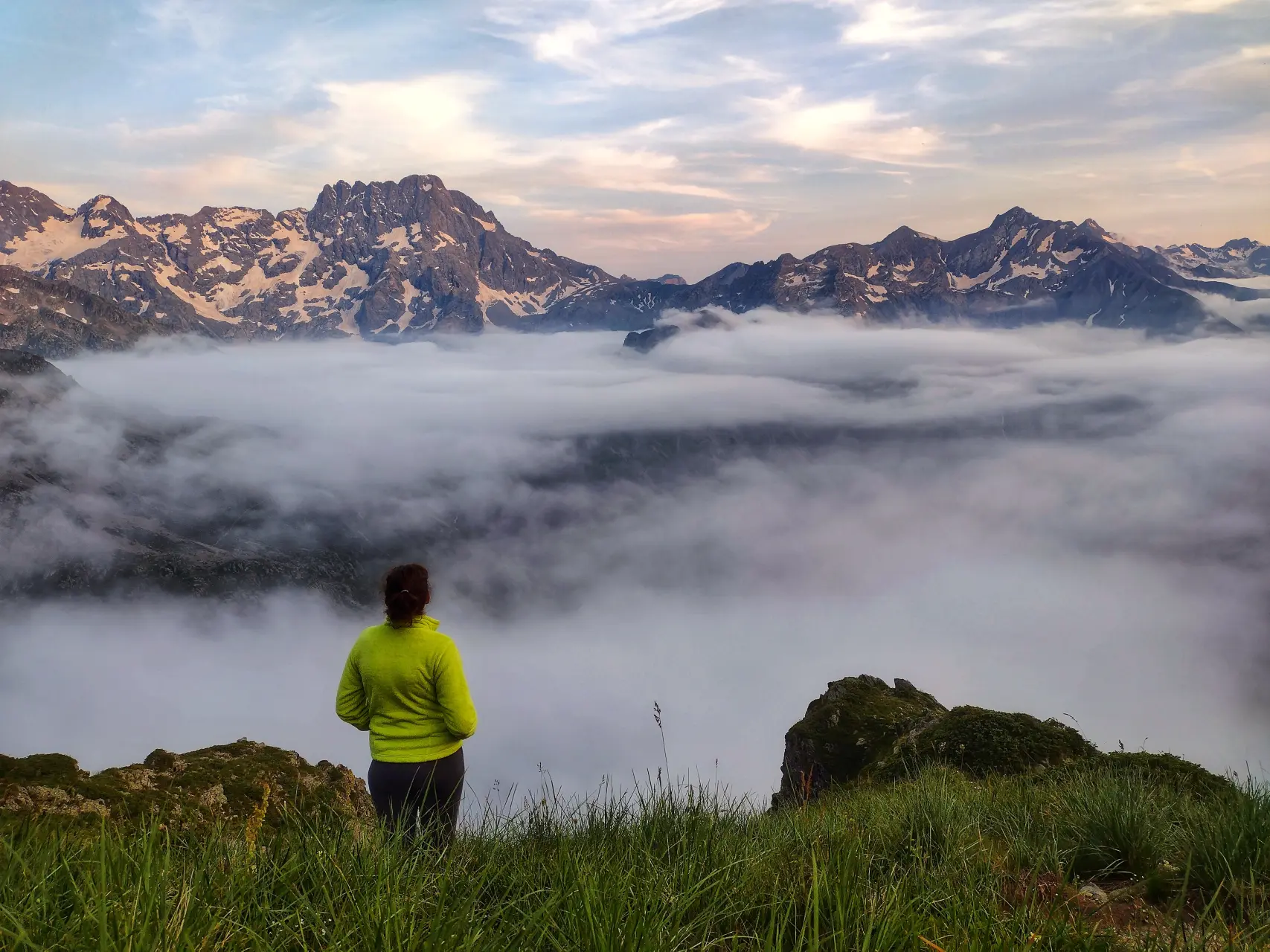 mer de nuage écrins