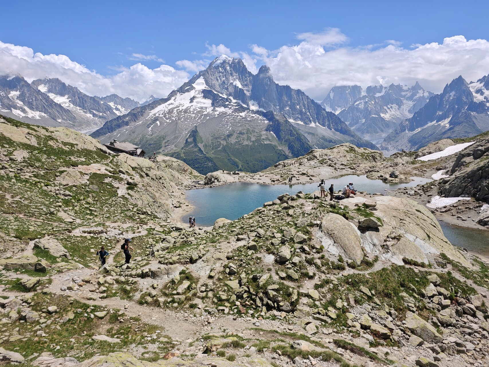 Vandring till Lac Blanc vid Chamonix: 4 vägar upp, vilken väljer du?