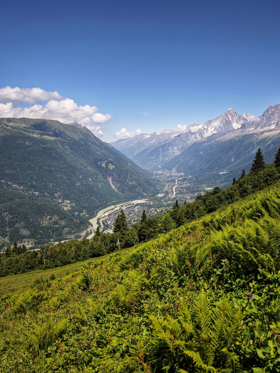 TMB Etapp 1: Les Houches till Les Contamines, Col de Voza eller Col du Tricot?